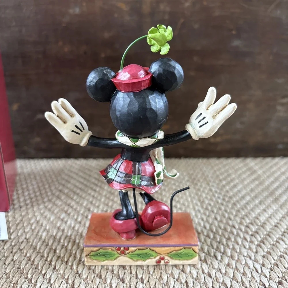 Disney Traditions Jim Shore Merry Minnie Mouse Figurine 4051967